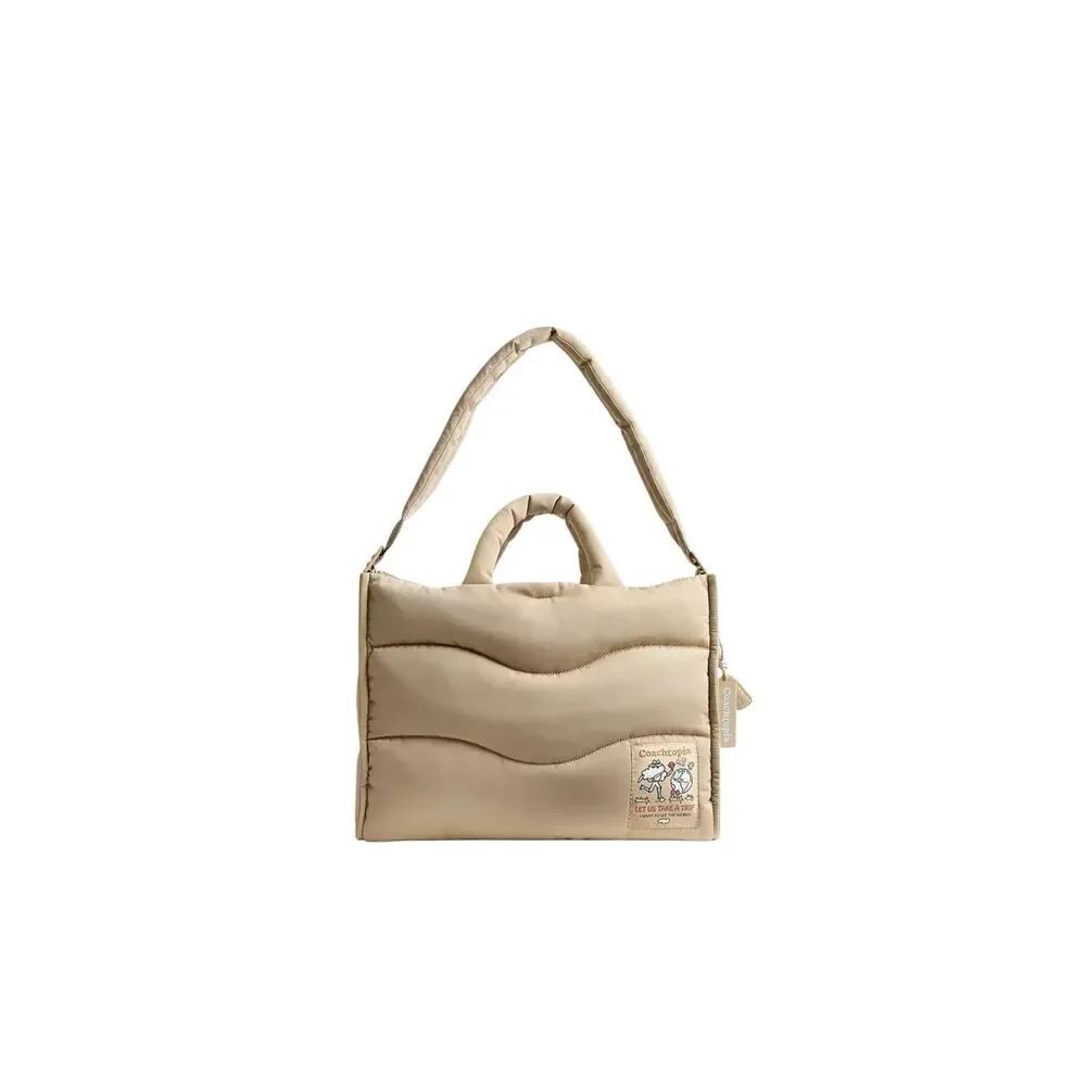 Coachtopia Loop Tote With Wavy Quilting